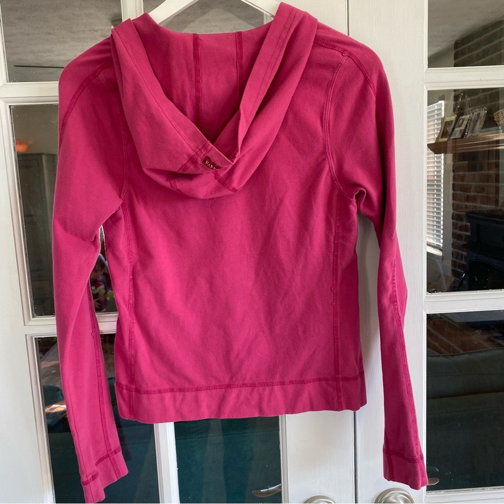 Hard Tail Zip Up Lightweight Hoodie Athletic Jacket Cotton Blend Small Pink - Picture 6 of 13
